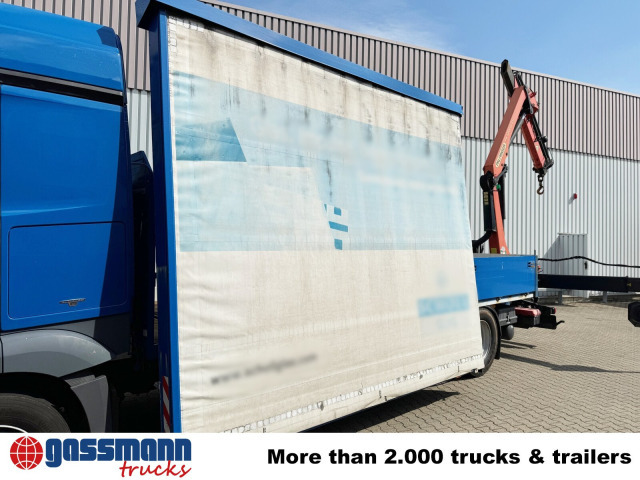 Mercedes-Benz Actros 1836 L 4x2, Glastransporter, Heckkran - شاحنات مسطحة, شاحنة كرين: صور 4 Mercedes-Benz Actros 1836 L 4x2, Glastransporter, Heckkran - شاحنات مسطحة, شاحنة كرين: صور 4