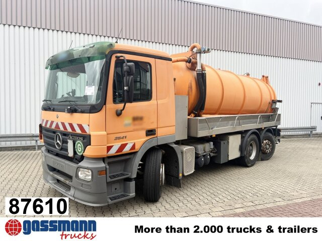 Mercedes-Benz Actros 2541 L 6x2, Lenkachse, Küller Saug- und - سياره كنس شوارع: صور 1 Mercedes-Benz Actros 2541 L 6x2, Lenkachse, Küller Saug- und - سياره كنس شوارع: صور 1
