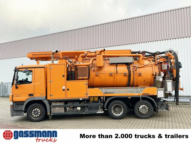 Mercedes-Benz Actros 2544 L 6x2, Lenkachse, Kroll - سياره كنس شوارع: صور 3 Mercedes-Benz Actros 2544 L 6x2, Lenkachse, Kroll - سياره كنس شوارع: صور 3