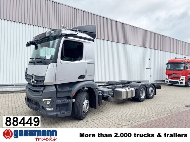 Mercedes-Benz Actros 2546 L 6x2, Retarder, Lenk-/Lift, LED, - الشاسيه شاحنة: صور 1 Mercedes-Benz Actros 2546 L 6x2, Retarder, Lenk-/Lift, LED, - الشاسيه شاحنة: صور 1