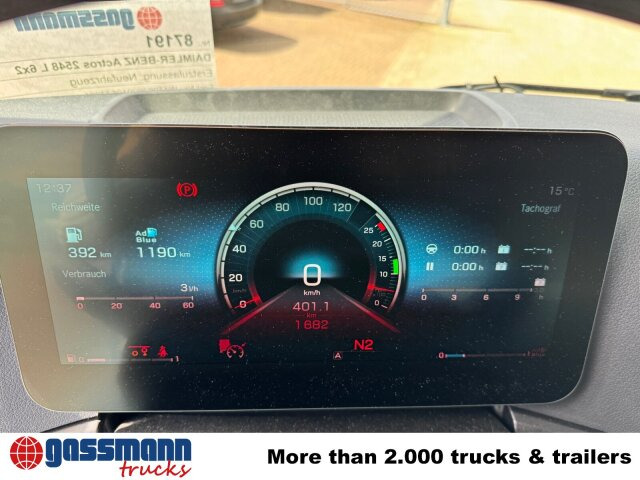 Mercedes-Benz Actros 2548 L 6x2, Retarder, Lenk-/Liftachse, - الشاسيه شاحنة: صور 4 Mercedes-Benz Actros 2548 L 6x2, Retarder, Lenk-/Liftachse, - الشاسيه شاحنة: صور 4