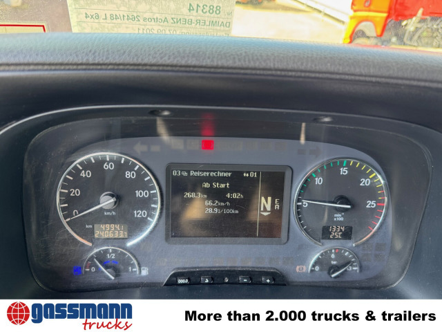 Mercedes-Benz Actros 2641/48 L 6x4, Haller M21X2C, Zöller - شاحنة القمامة: صور 3 Mercedes-Benz Actros 2641/48 L 6x4, Haller M21X2C, Zöller - شاحنة القمامة: صور 3