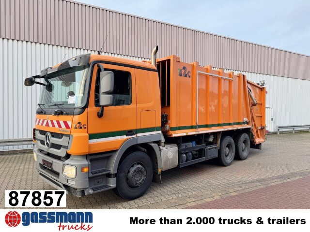 Mercedes-Benz Actros 2641/48 L 6x4, Haller M21X2C, Zöller - شاحنة القمامة: صور 1 Mercedes-Benz Actros 2641/48 L 6x4, Haller M21X2C, Zöller - شاحنة القمامة: صور 1