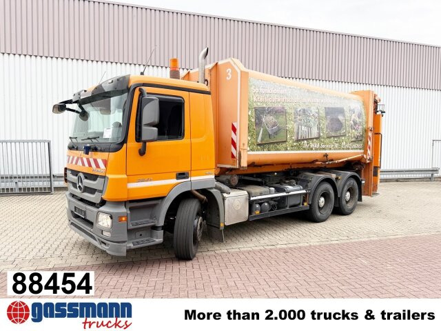 Mercedes-Benz Actros 2641/48 L 6x4, Seilabroller, Haller - شاحنة القمامة: صور 1 Mercedes-Benz Actros 2641/48 L 6x4, Seilabroller, Haller - شاحنة القمامة: صور 1