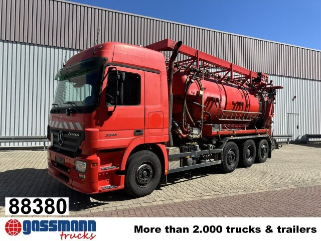 Mercedes-Benz Actros 3246 L 8x2, Hellmers Saug- und Spülwagen - سياره كنس شوارع: صور 1 Mercedes-Benz Actros 3246 L 8x2, Hellmers Saug- und Spülwagen - سياره كنس شوارع: صور 1