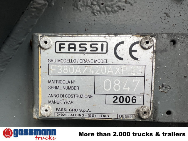 Mercedes-Benz Actros 3346 AK 6x6, 134t Anhängelast WSK, - شاحنات مسطحة, شاحنة كرين: صور 5 Mercedes-Benz Actros 3346 AK 6x6, 134t Anhängelast WSK, - شاحنات مسطحة, شاحنة كرين: صور 5