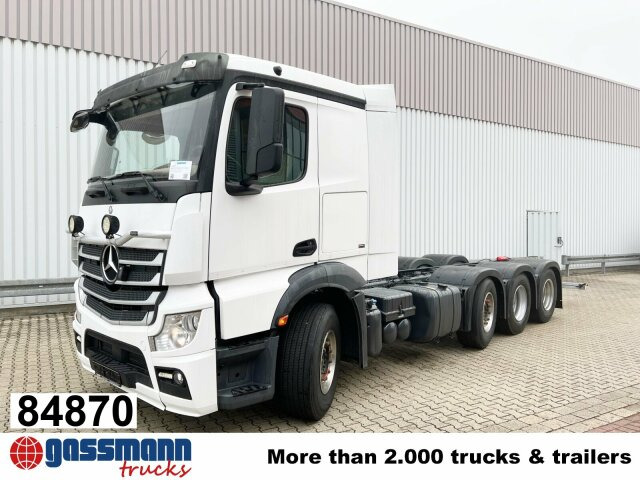 Mercedes-Benz Actros 3551 L 8x2/4, Vorlauflenkachse, - الشاسيه شاحنة: صور 1 Mercedes-Benz Actros 3551 L 8x2/4, Vorlauflenkachse, - الشاسيه شاحنة: صور 1