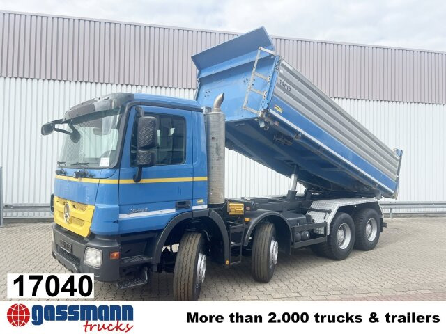 Mercedes-Benz Actros MP 3, 3241/8x4, Alukipper Bordmatik, - قلابات: صور 1 Mercedes-Benz Actros MP 3, 3241/8x4, Alukipper Bordmatik, - قلابات: صور 1