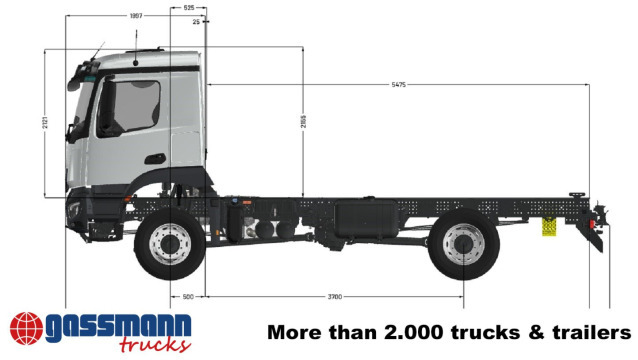 Mercedes-Benz Arocs 1827/30 A 4x4, mehrfach vorhanden! - الشاسيه شاحنة: صور 5 Mercedes-Benz Arocs 1827/30 A 4x4, mehrfach vorhanden! - الشاسيه شاحنة: صور 5