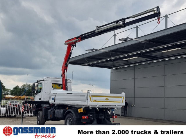 Mercedes-Benz Arocs 1832 AK 4x4, MultimediaCockpit, Navi, Kran - قلابات, شاحنة كرين: صور 2 Mercedes-Benz Arocs 1832 AK 4x4, MultimediaCockpit, Navi, Kran - قلابات, شاحنة كرين: صور 2
