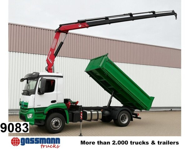 Mercedes-Benz Arocs 1840 K 4x2, MultimediaCockpit, - قلابات, شاحنة كرين: صور 1 Mercedes-Benz Arocs 1840 K 4x2, MultimediaCockpit, - قلابات, شاحنة كرين: صور 1