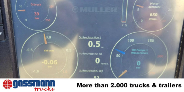 Mercedes-Benz Arocs 1843 L 4x2, Müller Canalmaster ca. 8m³, - سياره كنس شوارع: صور 2 Mercedes-Benz Arocs 1843 L 4x2, Müller Canalmaster ca. 8m³, - سياره كنس شوارع: صور 2