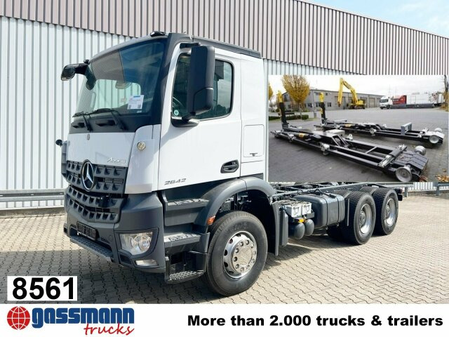 Mercedes-Benz Arocs 2642 K 6x4/33 , Retarder, Motorabtrieb - شاحنة ذات الخطاف: صور 1 Mercedes-Benz Arocs 2642 K 6x4/33 , Retarder, Motorabtrieb - شاحنة ذات الخطاف: صور 1