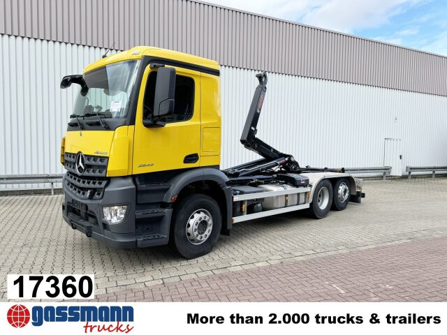 Mercedes-Benz Arocs 2642 L 6x2/42, Liftachse, Hiab 21S56 bis - شاحنة ذات الخطاف: صور 1 Mercedes-Benz Arocs 2642 L 6x2/42, Liftachse, Hiab 21S56 bis - شاحنة ذات الخطاف: صور 1