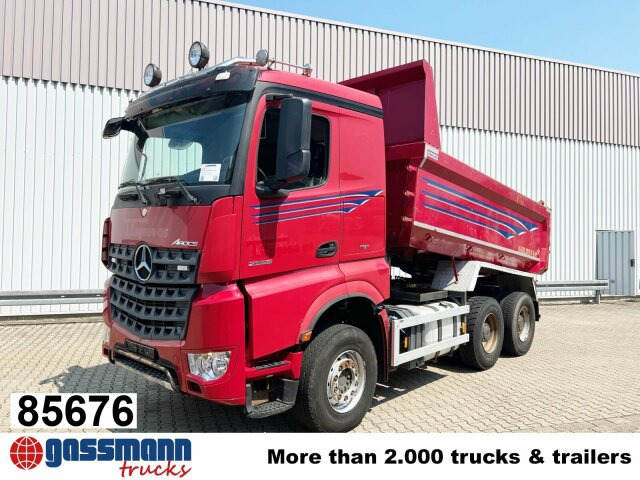 Mercedes-Benz Arocs 2658 K 6x4, Retarder, Stahlmulde ca. - قلابة شاحنة: صور 1 Mercedes-Benz Arocs 2658 K 6x4, Retarder, Stahlmulde ca. - قلابة شاحنة: صور 1