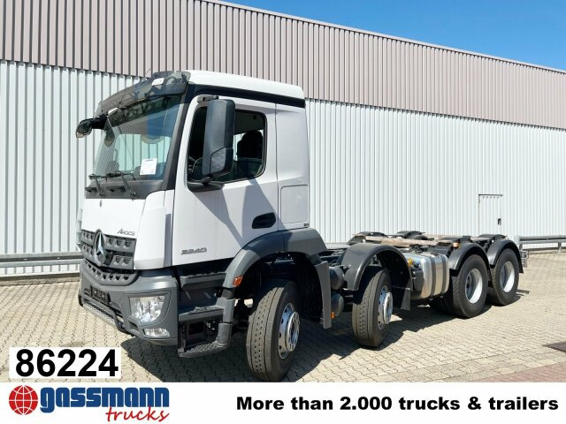 Mercedes-Benz Arocs 3240 8x4 - الشاسيه شاحنة: صور 1 Mercedes-Benz Arocs 3240 8x4 - الشاسيه شاحنة: صور 1