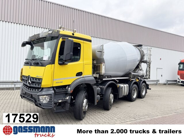 Mercedes-Benz Arocs 3246 B 8x4/4, Liebherr HTM 905 Mischer, - شاحنة خلاطة خرسانة: صور 1 Mercedes-Benz Arocs 3246 B 8x4/4, Liebherr HTM 905 Mischer, - شاحنة خلاطة خرسانة: صور 1