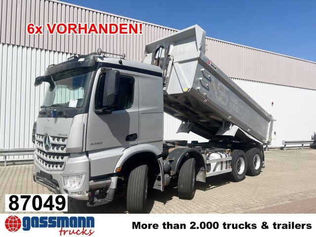 Mercedes-Benz Arocs 3251 LK 8x4/4, Retarder, Stahlmulde ca. - قلابة شاحنة: صور 1 Mercedes-Benz Arocs 3251 LK 8x4/4, Retarder, Stahlmulde ca. - قلابة شاحنة: صور 1