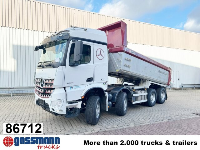 Mercedes-Benz Arocs 3258 LK 8x4/4, Retarder, Stahlmulde ca. - قلابة شاحنة: صور 1 Mercedes-Benz Arocs 3258 LK 8x4/4, Retarder, Stahlmulde ca. - قلابة شاحنة: صور 1