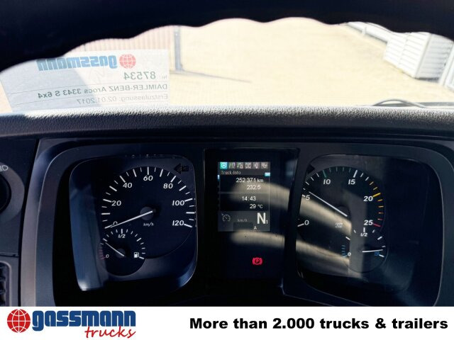Mercedes-Benz Arocs 3343 S 6x4, Full Steel, 3x Vorhanden! - شاحنة جرار: صور 2 Mercedes-Benz Arocs 3343 S 6x4, Full Steel, 3x Vorhanden! - شاحنة جرار: صور 2
