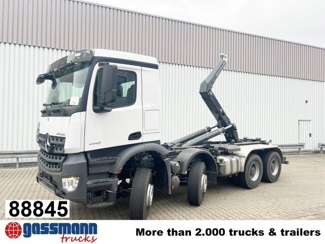 Mercedes-Benz Arocs 4142/48 8x4/4, Grounder, Meiller RS26 - شاحنة ذات الخطاف: صور 1 Mercedes-Benz Arocs 4142/48 8x4/4, Grounder, Meiller RS26 - شاحنة ذات الخطاف: صور 1