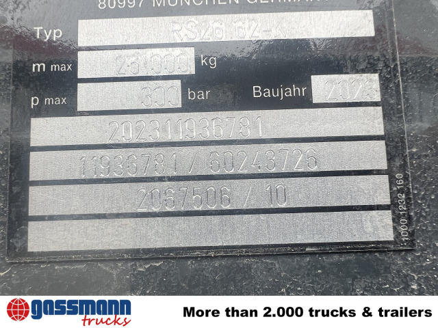 Mercedes-Benz Arocs 4142/48 8x4/4, Grounder, Meiller RS26 - شاحنة ذات الخطاف: صور 5 Mercedes-Benz Arocs 4142/48 8x4/4, Grounder, Meiller RS26 - شاحنة ذات الخطاف: صور 5