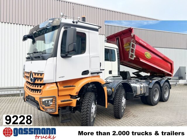 Mercedes-Benz Arocs 4151 AK 8x8/4, Grounder, Meiller - قلابة شاحنة: صور 1 Mercedes-Benz Arocs 4151 AK 8x8/4, Grounder, Meiller - قلابة شاحنة: صور 1