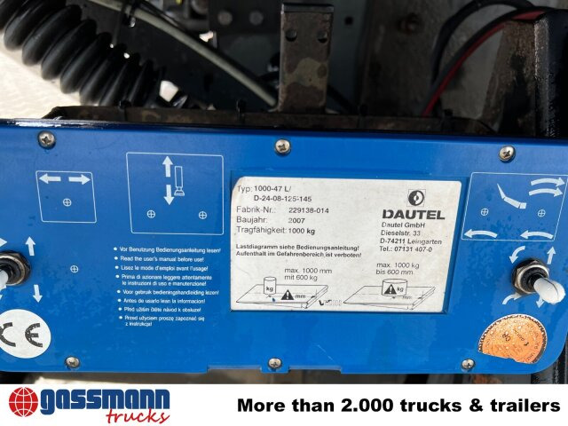 Mercedes-Benz Atego 1224 L, Möbelkoffer, Dautel LBW, 42 cbm - بصندوق مغلق شاحنة: صور 2 Mercedes-Benz Atego 1224 L, Möbelkoffer, Dautel LBW, 42 cbm - بصندوق مغلق شاحنة: صور 2