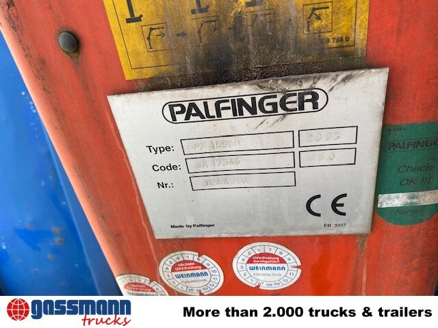 Mercedes-Benz Atego 1823 4x2 mit Kran Palfinger PK10500, - قلابات, شاحنة كرين: صور 3 Mercedes-Benz Atego 1823 4x2 mit Kran Palfinger PK10500, - قلابات, شاحنة كرين: صور 3