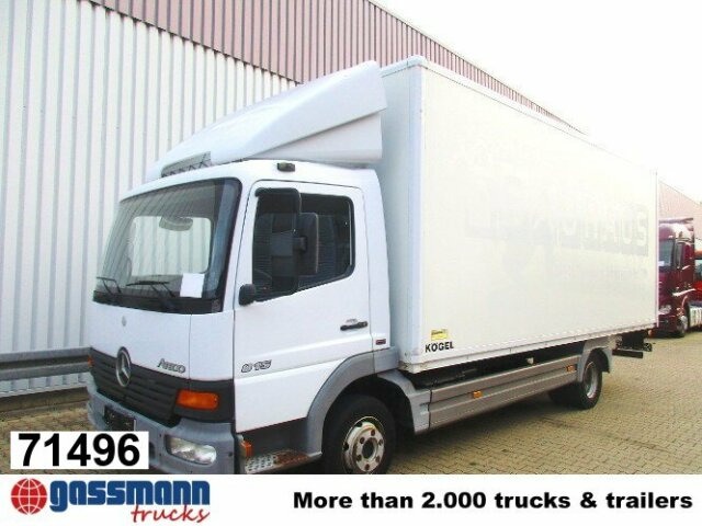 Mercedes-Benz Atego 815 4x2 - بصندوق مغلق شاحنة: صور 1 Mercedes-Benz Atego 815 4x2 - بصندوق مغلق شاحنة: صور 1