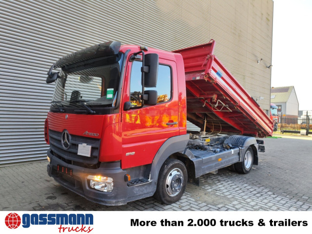 Mercedes-Benz Atego 818 K 4x2, Meiller-Kipper, 2 x AHK - قلابات: صور 4 Mercedes-Benz Atego 818 K 4x2, Meiller-Kipper, 2 x AHK - قلابات: صور 4