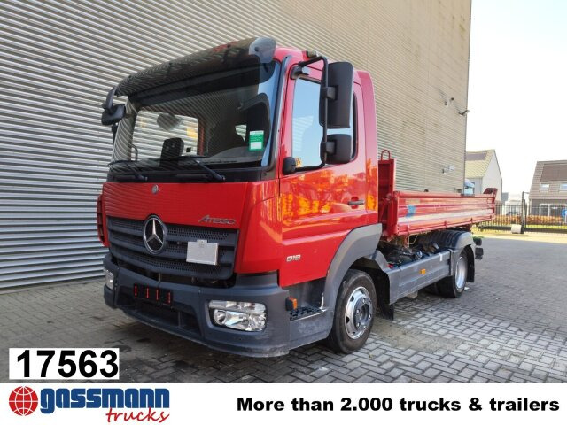 Mercedes-Benz Atego 818 K 4x2, Meiller-Kipper, 2 x AHK - قلابات: صور 1 Mercedes-Benz Atego 818 K 4x2, Meiller-Kipper, 2 x AHK - قلابات: صور 1
