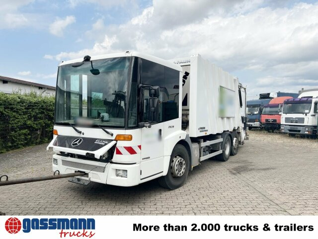Mercedes-Benz Econic 2629 L/NLA 6x2/4, EEV, Lenkachse, FAUN - شاحنة القمامة: صور 2 Mercedes-Benz Econic 2629 L/NLA 6x2/4, EEV, Lenkachse, FAUN - شاحنة القمامة: صور 2