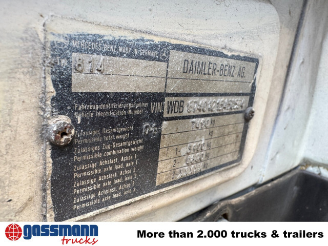 Mercedes-Benz LK 814 4x2, 6-Zylinder, City-Abroller - شاحنة ذات الخطاف: صور 3 Mercedes-Benz LK 814 4x2, 6-Zylinder, City-Abroller - شاحنة ذات الخطاف: صور 3