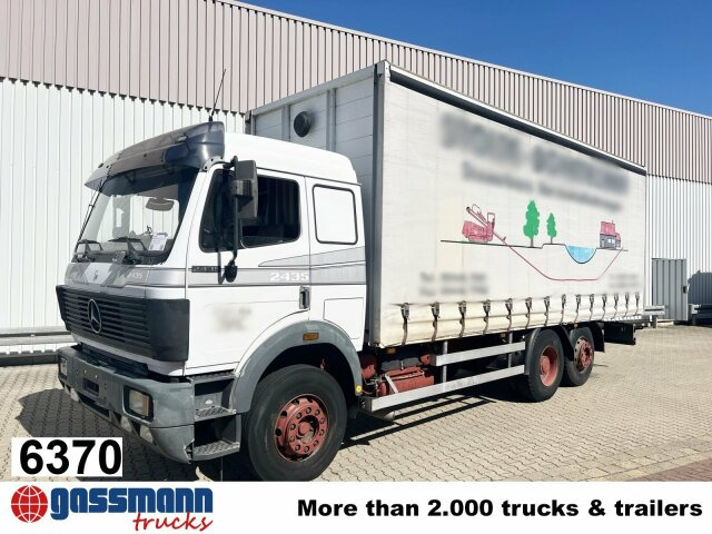 Mercedes-Benz SK 2435 L 6x2, V8 - شاحنات مسطحة: صور 1 Mercedes-Benz SK 2435 L 6x2, V8 - شاحنات مسطحة: صور 1