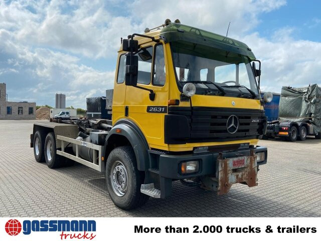 Mercedes-Benz SK II 2631 6x4, Winterdienstausstattung - شاحنة ذات الخطاف: صور 5 Mercedes-Benz SK II 2631 6x4, Winterdienstausstattung - شاحنة ذات الخطاف: صور 5