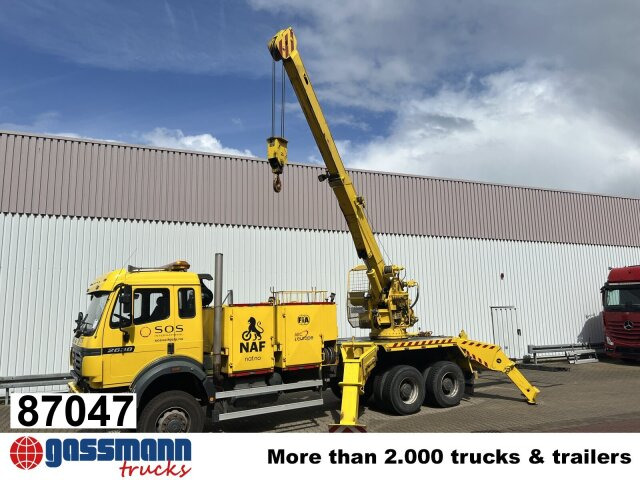 Mercedes-Benz SK II 2638/44 A 6x6, V8, Retarder, Kran, 2x - شاحنة كرين: صور 1 Mercedes-Benz SK II 2638/44 A 6x6, V8, Retarder, Kran, 2x - شاحنة كرين: صور 1