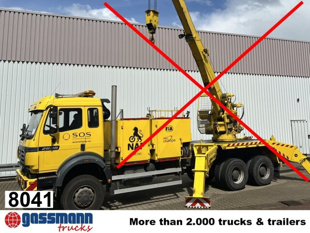 Mercedes-Benz SK II 2638/44 A 6x6, V8, Retarder - الشاسيه شاحنة: صور 1 Mercedes-Benz SK II 2638/44 A 6x6, V8, Retarder - الشاسيه شاحنة: صور 1