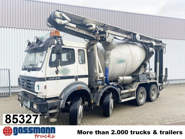 Mercedes-Benz SK II 3234 B 8x4/4, LT Betonmischer, - شاحنة خلاطة خرسانة: صور 1 Mercedes-Benz SK II 3234 B 8x4/4, LT Betonmischer, - شاحنة خلاطة خرسانة: صور 1