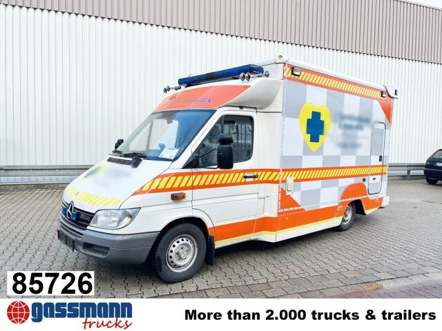 Mercedes-Benz Sprinter 313 CDI 4x2, Rettungswagen - فان: صور 1 Mercedes-Benz Sprinter 313 CDI 4x2, Rettungswagen - فان: صور 1