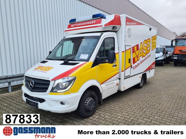 Mercedes-Benz Sprinter 516 CDI 4x2, Rettungswagen - فان: صور 1 Mercedes-Benz Sprinter 516 CDI 4x2, Rettungswagen - فان: صور 1