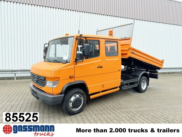 Mercedes-Benz Vario 816 D 4x2 Doka, 2x AHK, Meiller Kipper, - قلاب صغير, الشاحنات الصغيرة كابينة مزدوجة: صور 1 Mercedes-Benz Vario 816 D 4x2 Doka, 2x AHK, Meiller Kipper, - قلاب صغير, الشاحنات الصغيرة كابينة مزدوجة: صور 1