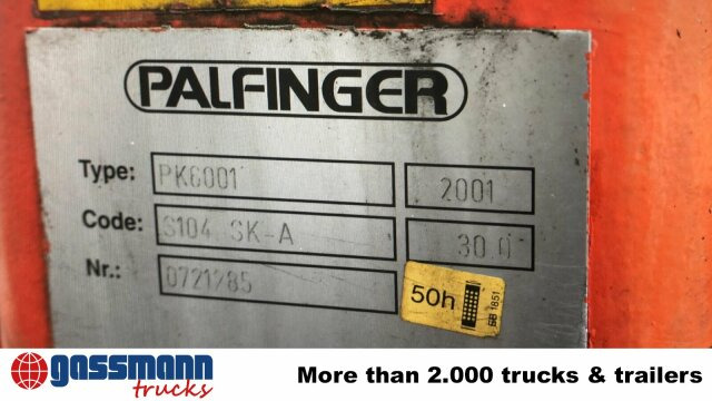 Renault D 180.75 4x2 mit Kran Palfinger PK6001 - شاحنات مسطحة, شاحنة كرين: صور 3 Renault D 180.75 4x2 mit Kran Palfinger PK6001 - شاحنات مسطحة, شاحنة كرين: صور 3