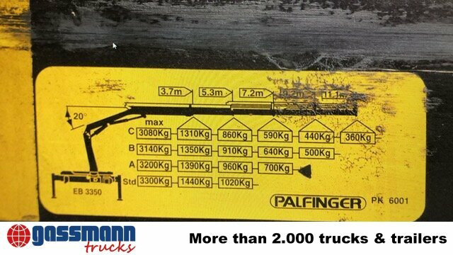 Renault D 180.75 4x2 mit Kran Palfinger PK6001 - شاحنات مسطحة, شاحنة كرين: صور 4 Renault D 180.75 4x2 mit Kran Palfinger PK6001 - شاحنات مسطحة, شاحنة كرين: صور 4