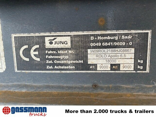 Rolo Apollo 6,5 Schlittenabroller - مقطورة هوك ليفت/ لود لوجر: صور 5 Rolo Apollo 6,5 Schlittenabroller - مقطورة هوك ليفت/ لود لوجر: صور 5