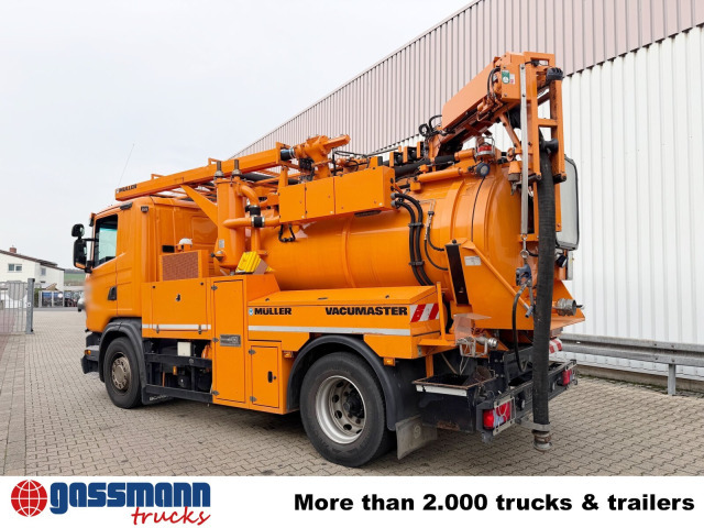 Scania G 320 4x2, Müller Vacumaster ca. 5,5m³, Funk - سياره كنس شوارع: صور 3 Scania G 320 4x2, Müller Vacumaster ca. 5,5m³, Funk - سياره كنس شوارع: صور 3