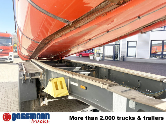 قلابة نصف مقطورة Schmitz Cargobull SKI 24 SL 7.2, Thermo-Stahlmulde ca. 24m³,: صور 15