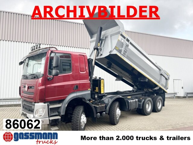 Tatra Phoenix 8x8, Stahlmulde ca. 22m³, hydr. - قلابة شاحنة: صور 1 Tatra Phoenix 8x8, Stahlmulde ca. 22m³, hydr. - قلابة شاحنة: صور 1