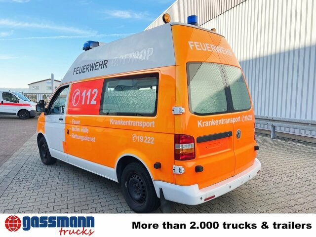 Volkswagen T5 2.5 TDI 4x2, Krankenwagen - سيارة إسعاف: صور 3 Volkswagen T5 2.5 TDI 4x2, Krankenwagen - سيارة إسعاف: صور 3
