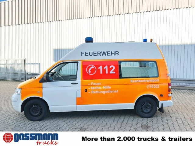 Volkswagen T5 2.5 TDI 4x2, Krankenwagen - سيارة إسعاف: صور 4 Volkswagen T5 2.5 TDI 4x2, Krankenwagen - سيارة إسعاف: صور 4
